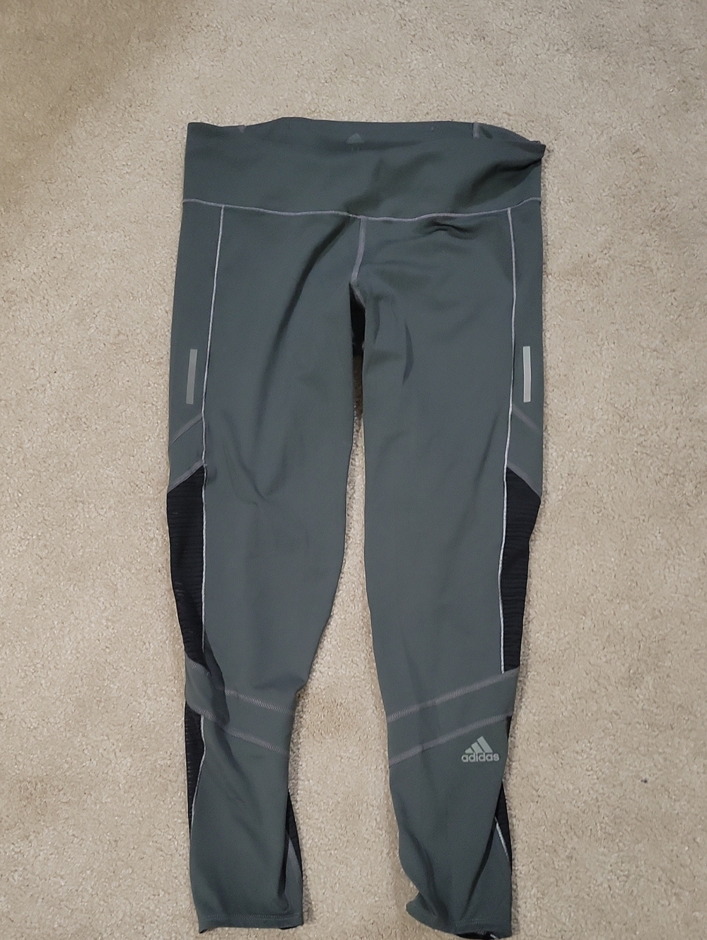 Adidas Kids' Gray Athletic Leggings